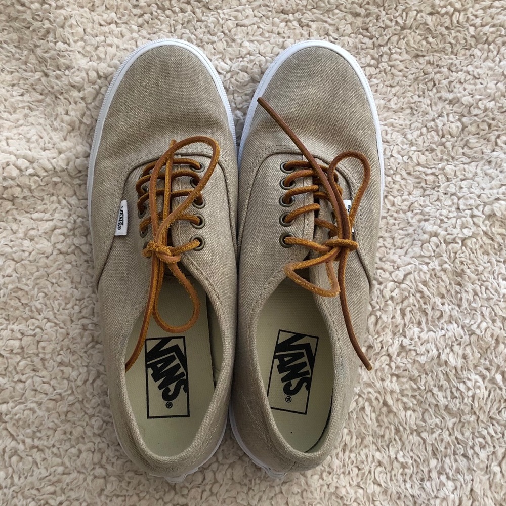 ✨Vans Tan Shoes✨